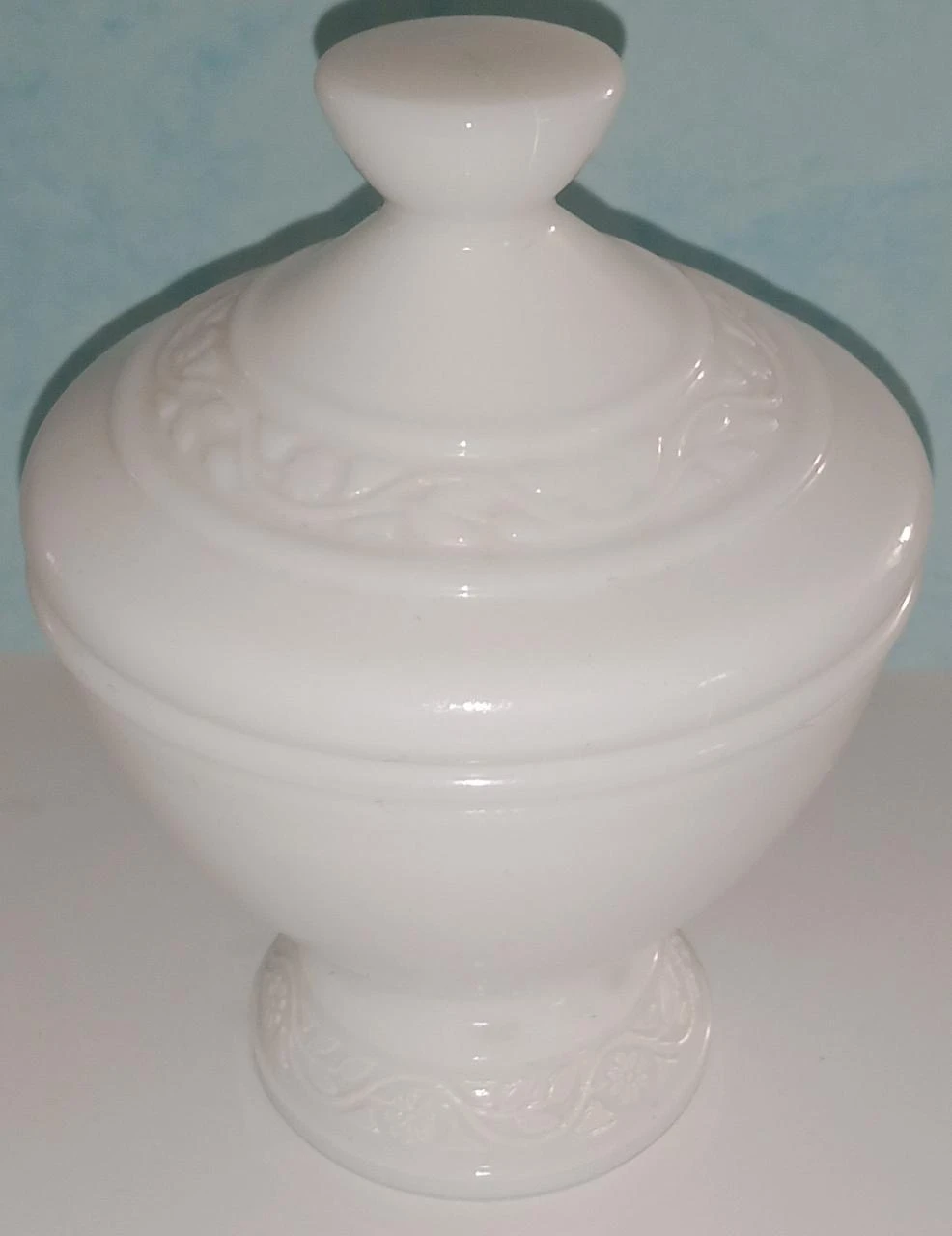 Pot bonbonnière coupe blanche